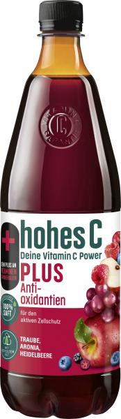 Hohes C Plus Antioxidantien Traube-Aronia-Heidelbeere (Einweg)
