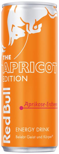 Bull Energy Drink The Apricot Edition Aprikose-Erdbeere (Einweg)