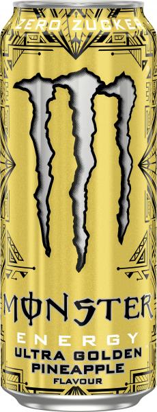 Monster Energy Ultra Golden Pineapple Zero Zucker (Einweg)