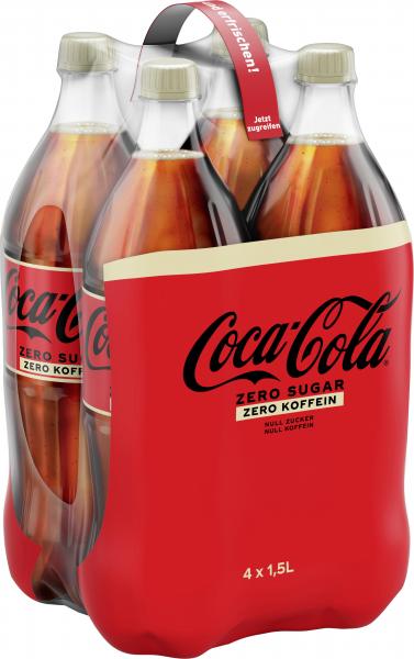 Coca-Cola Zero koffeinfrei (Einweg)
