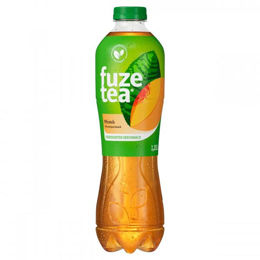Fuze Tea Schwarzer Tee Pfirsich (Einweg)
