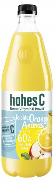 Hohes C Leichte -Ananas (Einweg)