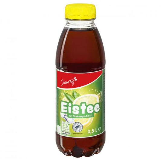 Jeden Tag Eistee Zitrone PET (Einweg)