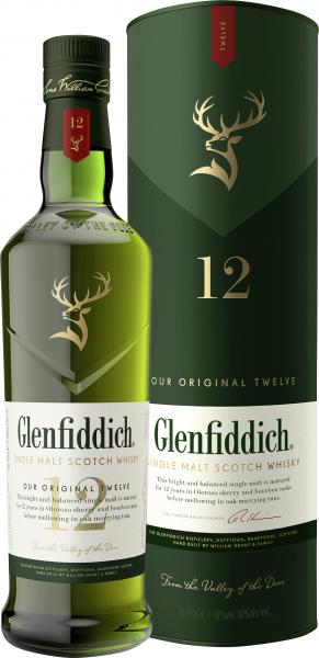 Glenfiddich Single Malt Scotch Whisky 12 years
