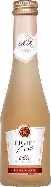 Light Live Rosé Sekt 0,0% alkoholfrei trocken
