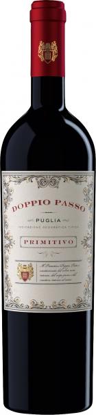Doppio Passo Puglia Primitivo Rotwein halbtrocken