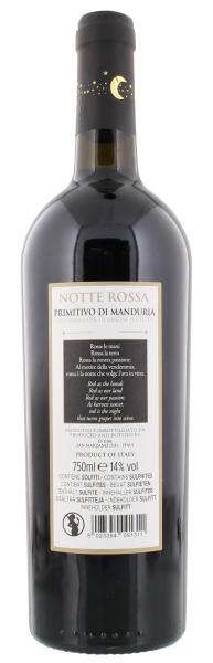 Notte Rossa Primitivo di Manduria Rotwein halbtrocken
