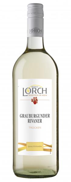 Heinrich Lorch Grauburgunder Rivaner Weißwein trocken