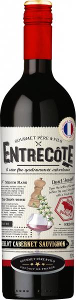 Entrecôte Merlot Cabernet Sauvignon Rotwein trocken