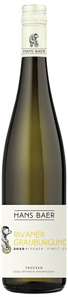 Hans Baer Rivaner Grauburgunder Weißwein trocken