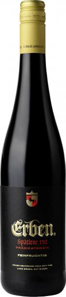 Erben Spätlese Rotwein fruchtig
