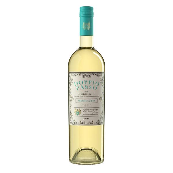 Doppio Passo Moscato Sicilia Weißwein halbtrocken