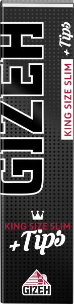 Gizeh Filterpapier King Size Slim + Tips 34er