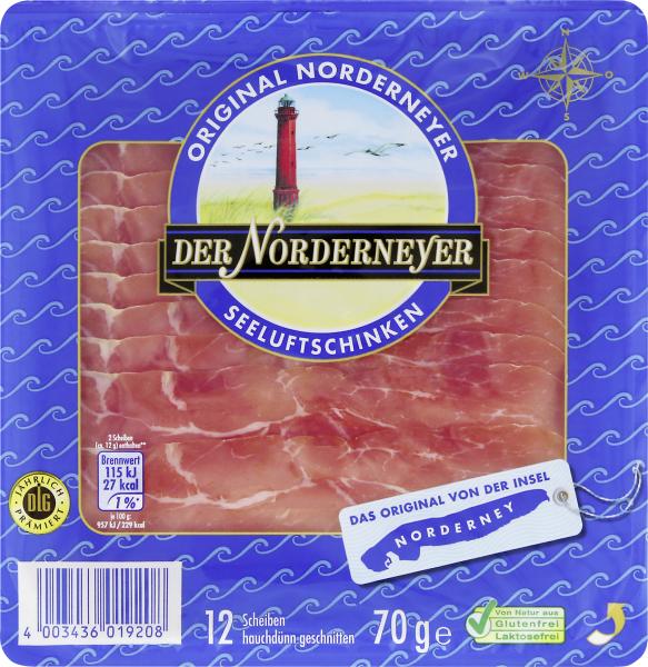 Der Norderneyer Seeluftschinken