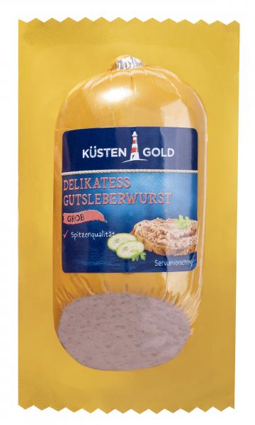 Küstengold Delikatess Gutsleberwurst grob