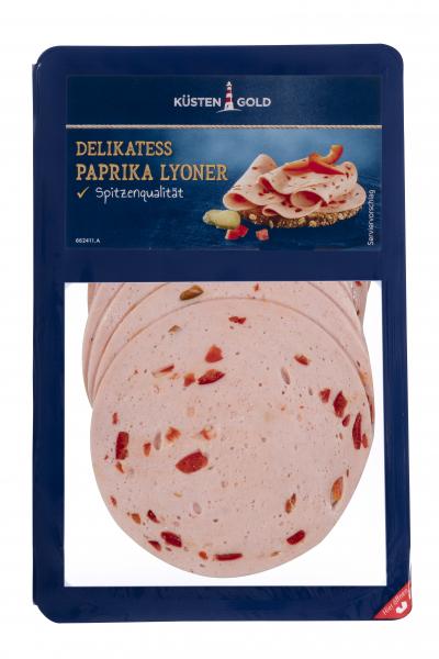 Küstengold Delikatess Paprika Lyoner