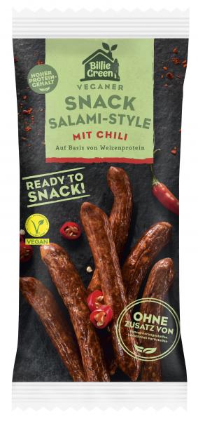 Billie veganer Snack Salami-Style mit Chili
