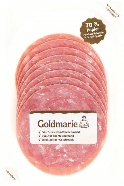Goldmarie Schinkenmettwurst