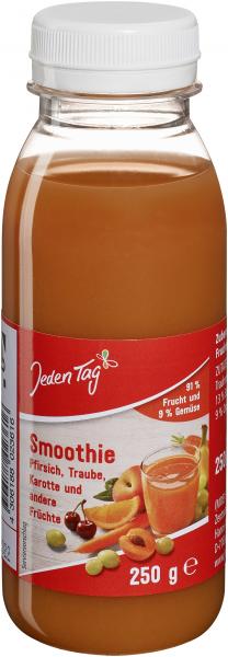 Jeden Tag Smoothie Pfirsich-Traube-Karotte