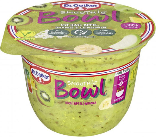 Dr. Oetker Smoothie Bowl Kiwi-Apfel-Ananas