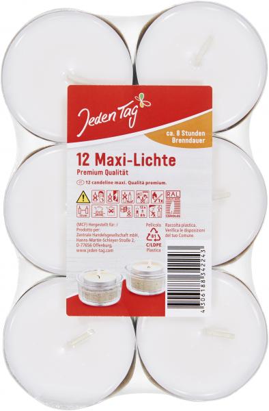 Jeden Tag Maxi-Lichte
