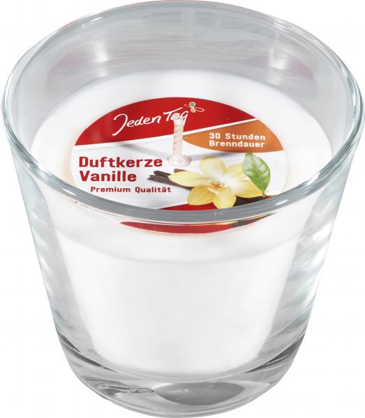 Jeden Tag Duftkerze Vanille im Glas