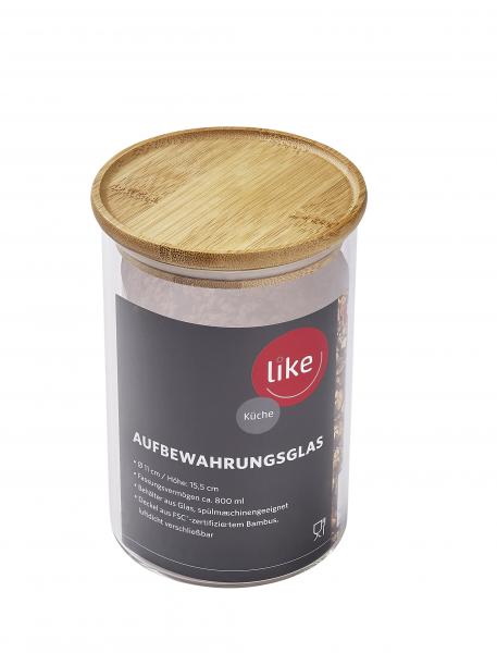 Like Aufbewahrungsglas 800ml