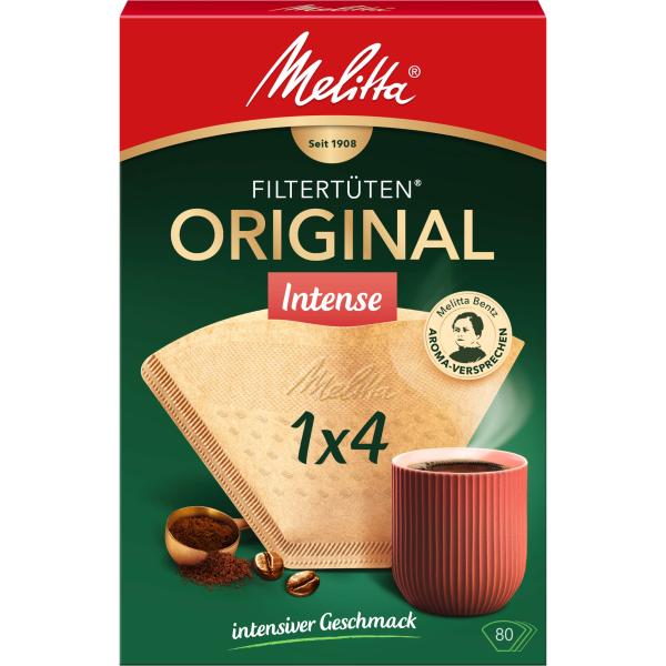 Melitta Filtertüten Intense Filter 1x4