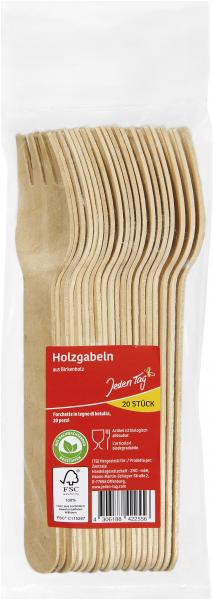 Jeden Tag Holzgabeln