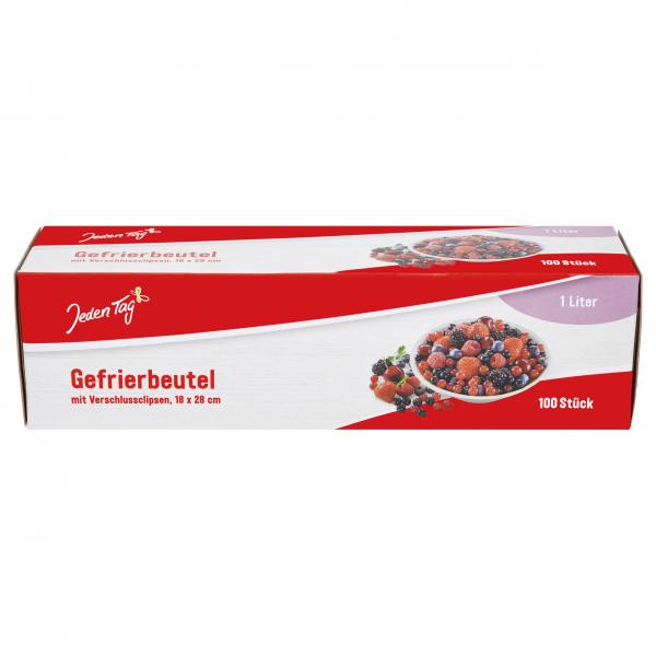 Jeden Tag Gefrierbeutel 1 Liter