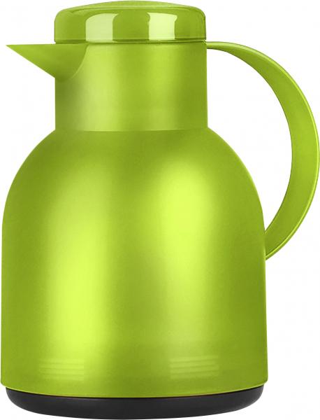 Emsa Samba Isolierkanne Quick Press 1,0 Liter transluzent hellgrün