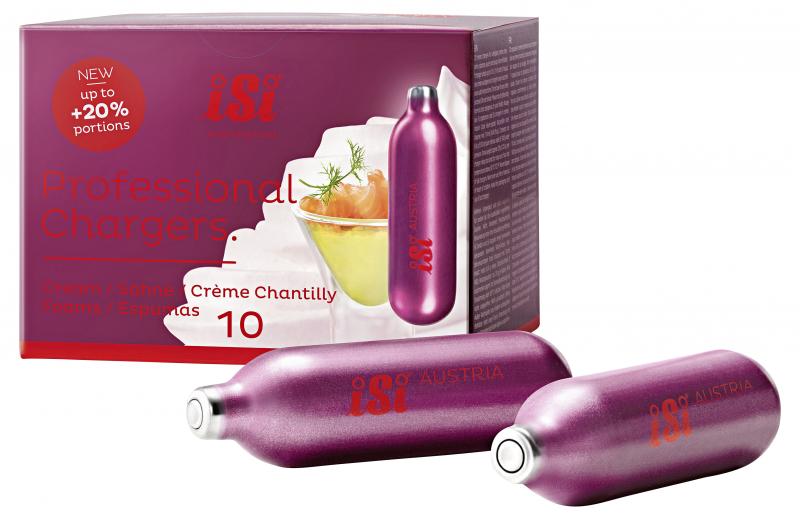 ISI Sahnekapseln Professional Chargers 8,4g
