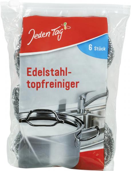 Jeden Tag Edelstahl-Topfreiniger