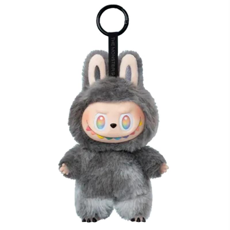 Neu Labbubu V3 The Monsters Big Into Energy Serie Vinyl Anhänger Box Kawaii Figur Gesicht Niedliche Actionpuppe Schlüsselanhänger Deko Geschenk grau