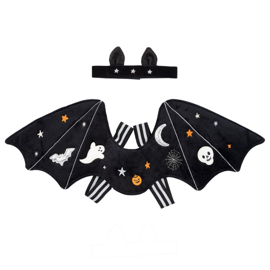 Fledermaus Flügel und Stirnband