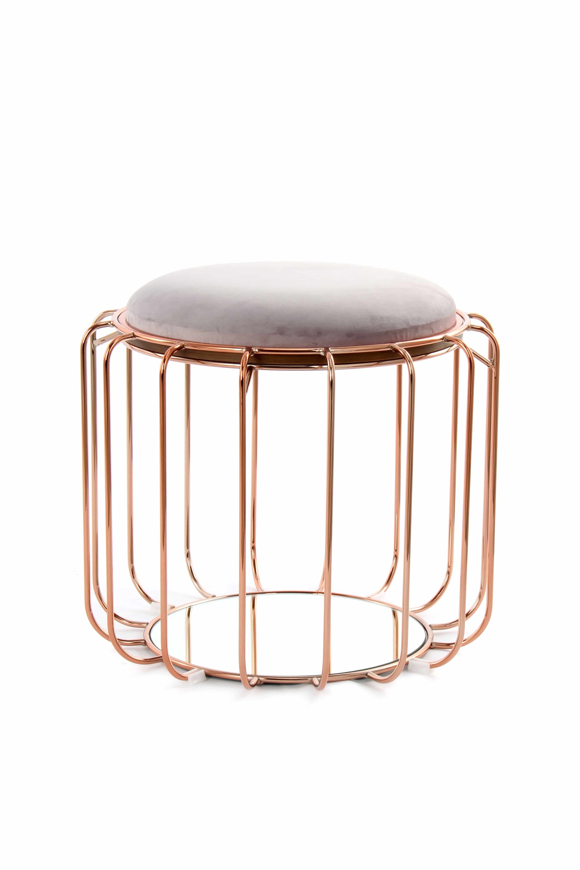 Beistelltisch / Pouf Comfortable 110 Hellviolett / Rosà