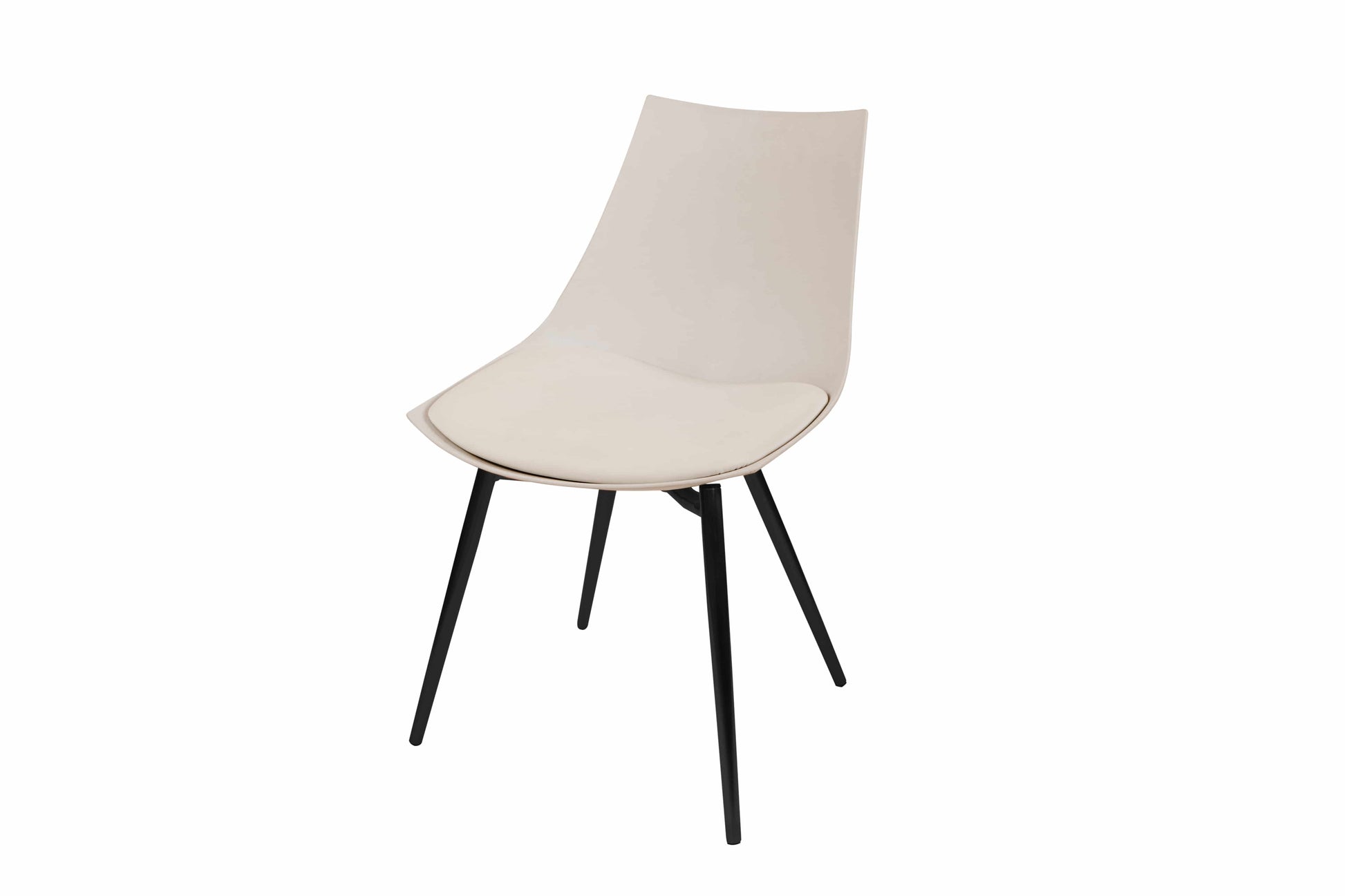 Stuhl Dakota 410 4er-Set Beige / Schwarz