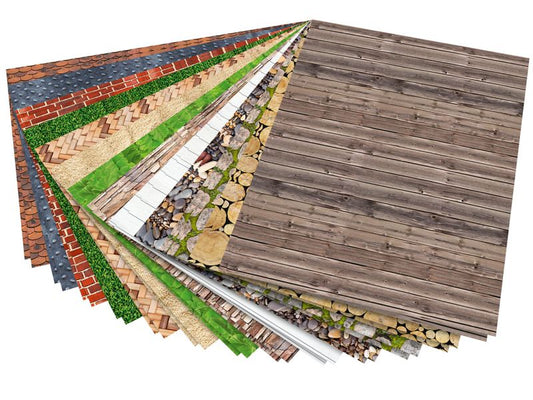 Folia Motivblock »Strukturen«, 80 und 270 g/m², 24 x 34 cm, 26 Blatt