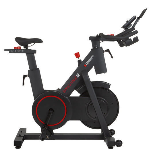 HAMMER Speedbike Speed Race S | Elektronische Magnetbremse | 20 kg Schwungmasse