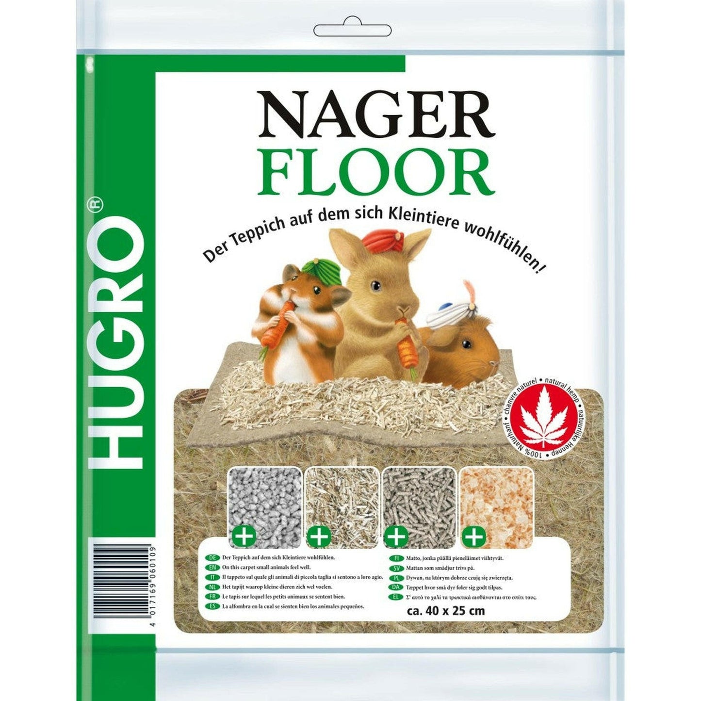 Hugro Nagerfloor Hanfmatte