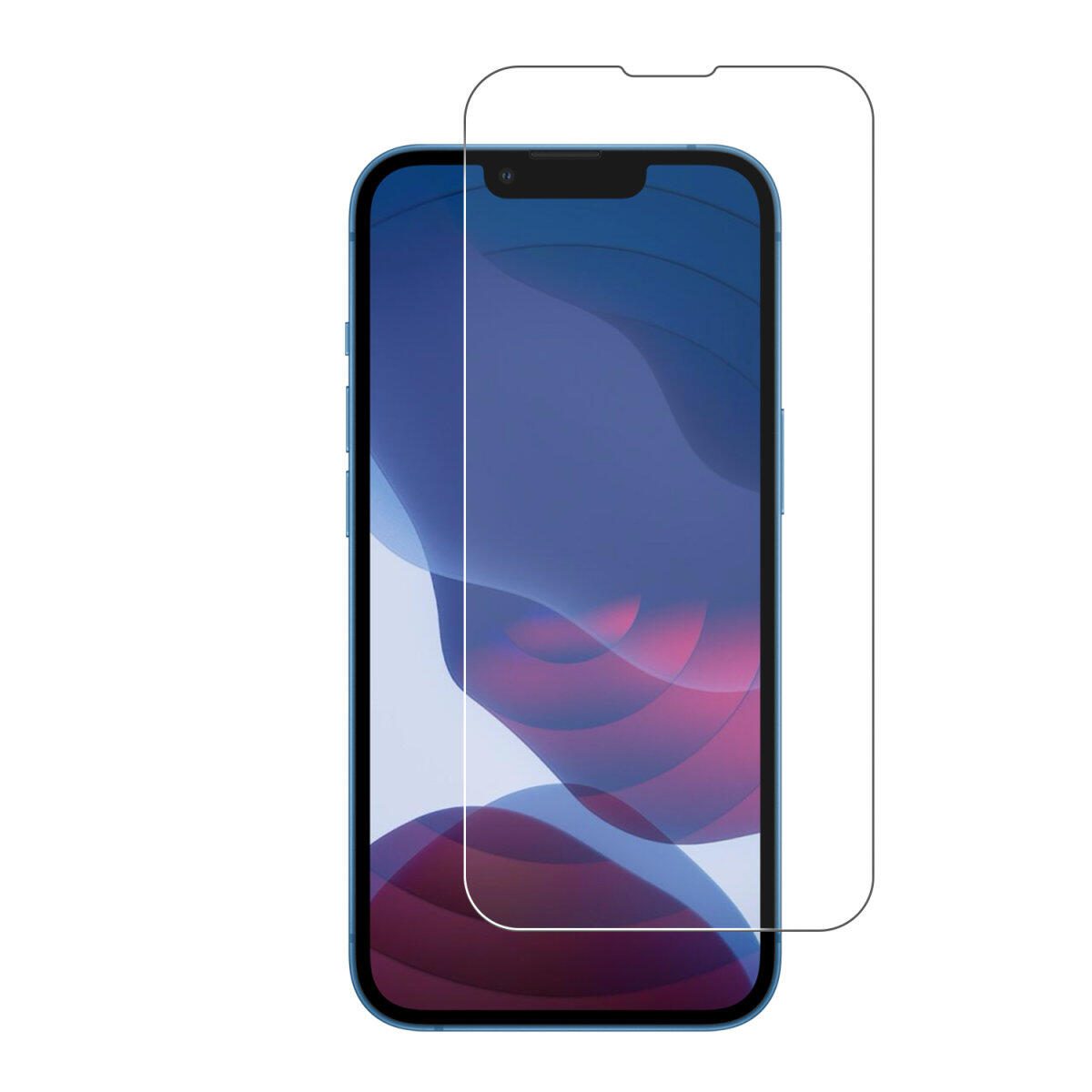 4smarts Second Glass X-Pro Full Cover für Apple iPhone 14/ 13/ 13 Pro mit Montagerahmen