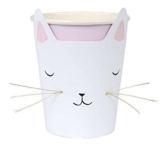 Katzen Pappbecher