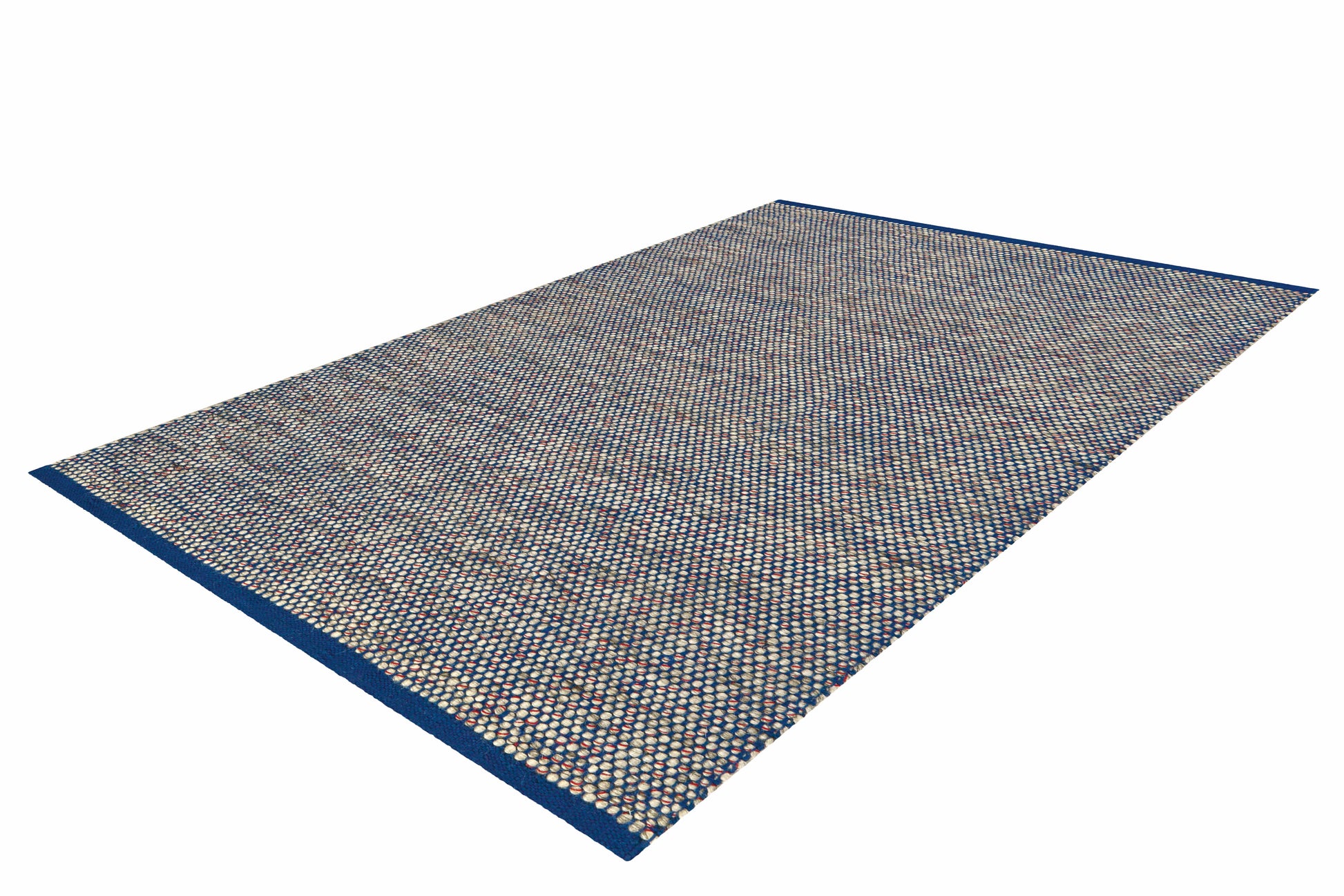 Tweed 8058 Grau / Blau 120cm x 180cm
