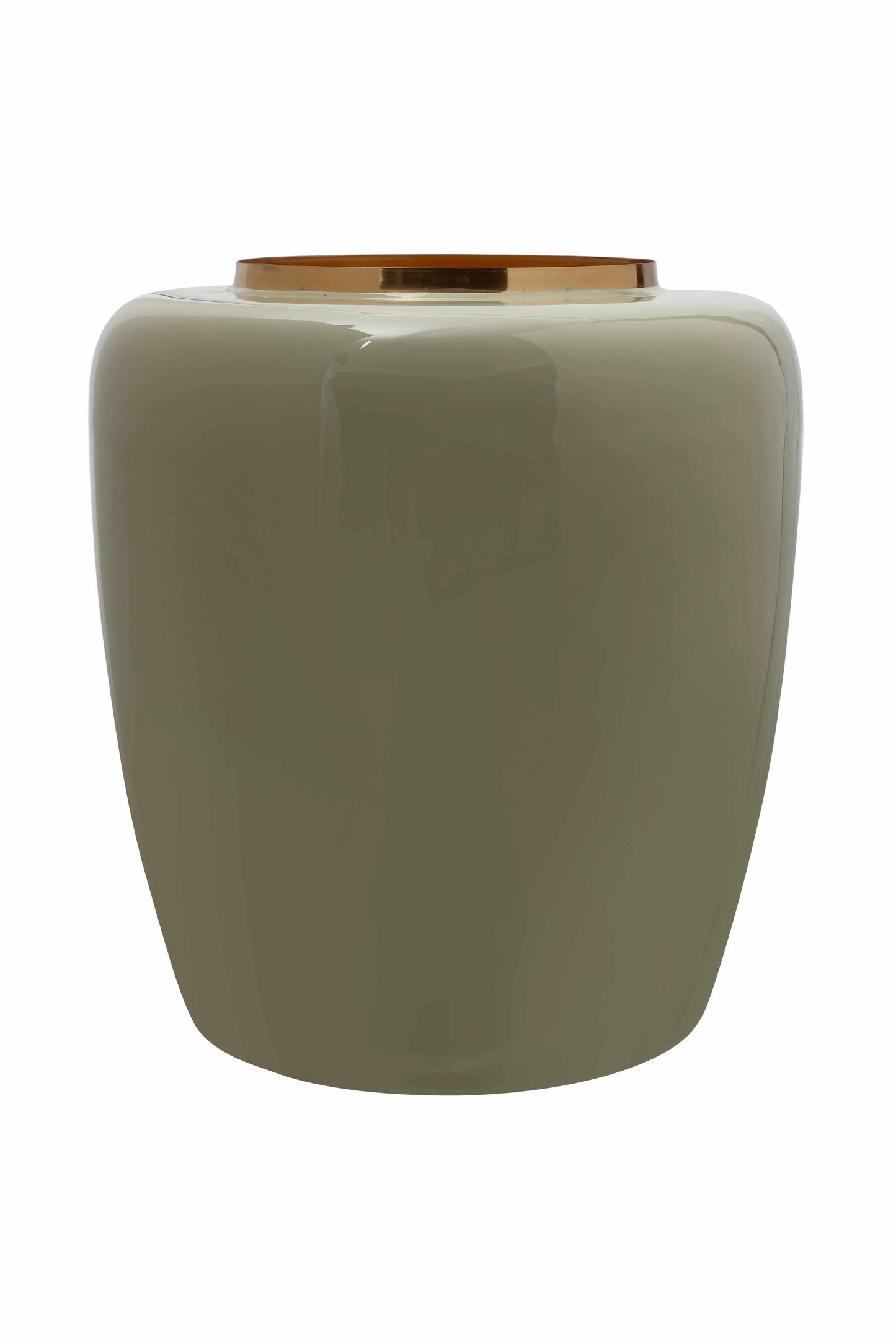Vase Artisse 100 Taupe / Gold
