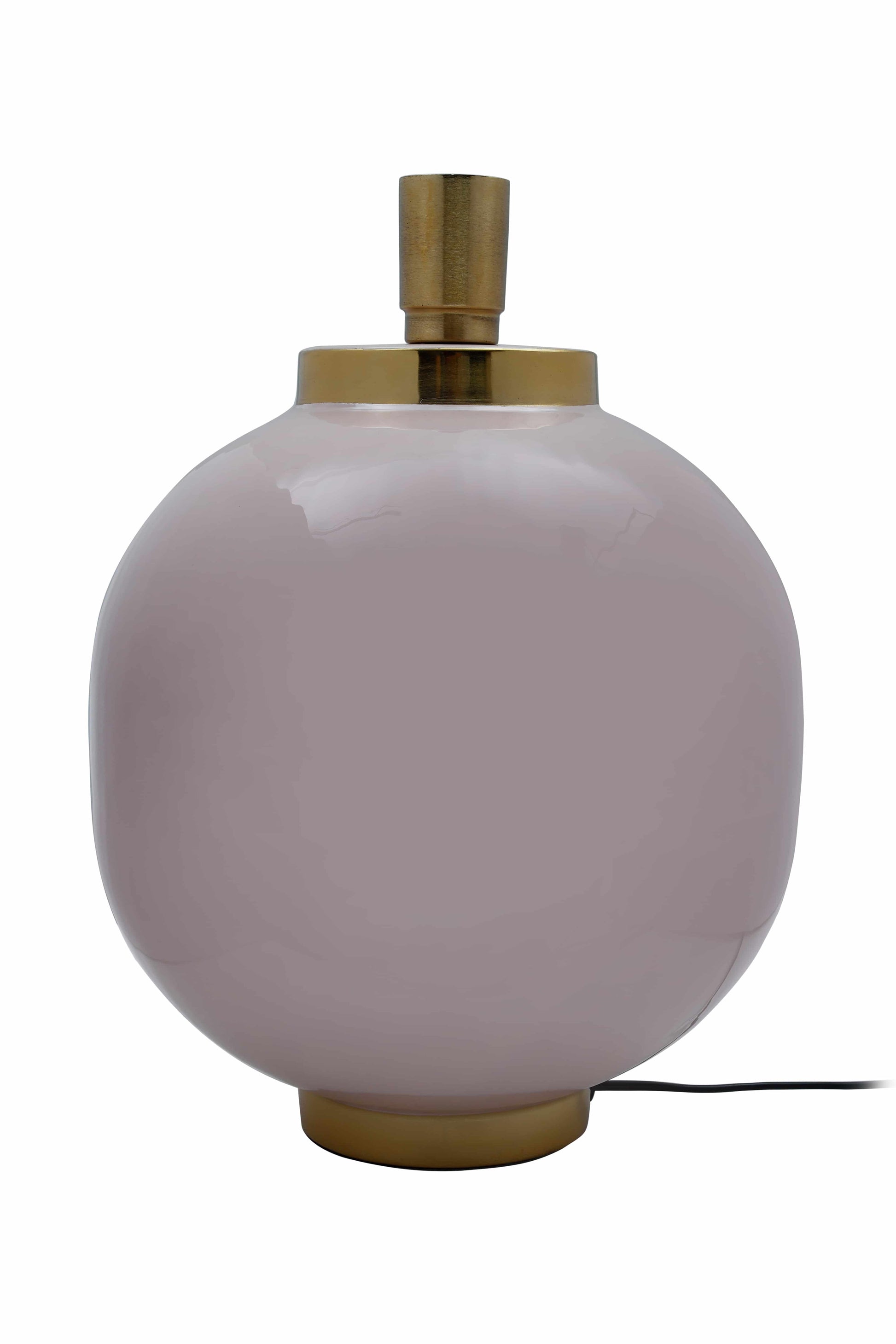 Tischlampe Art Deco 125 Taupe / Gold