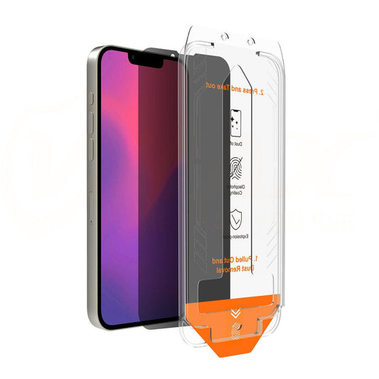 4smarts Second Glass Privacy (10x) Service Kit+Anti-Dust Applikator für Apple iPhone 16e / 14 / 13 / 13 Pro