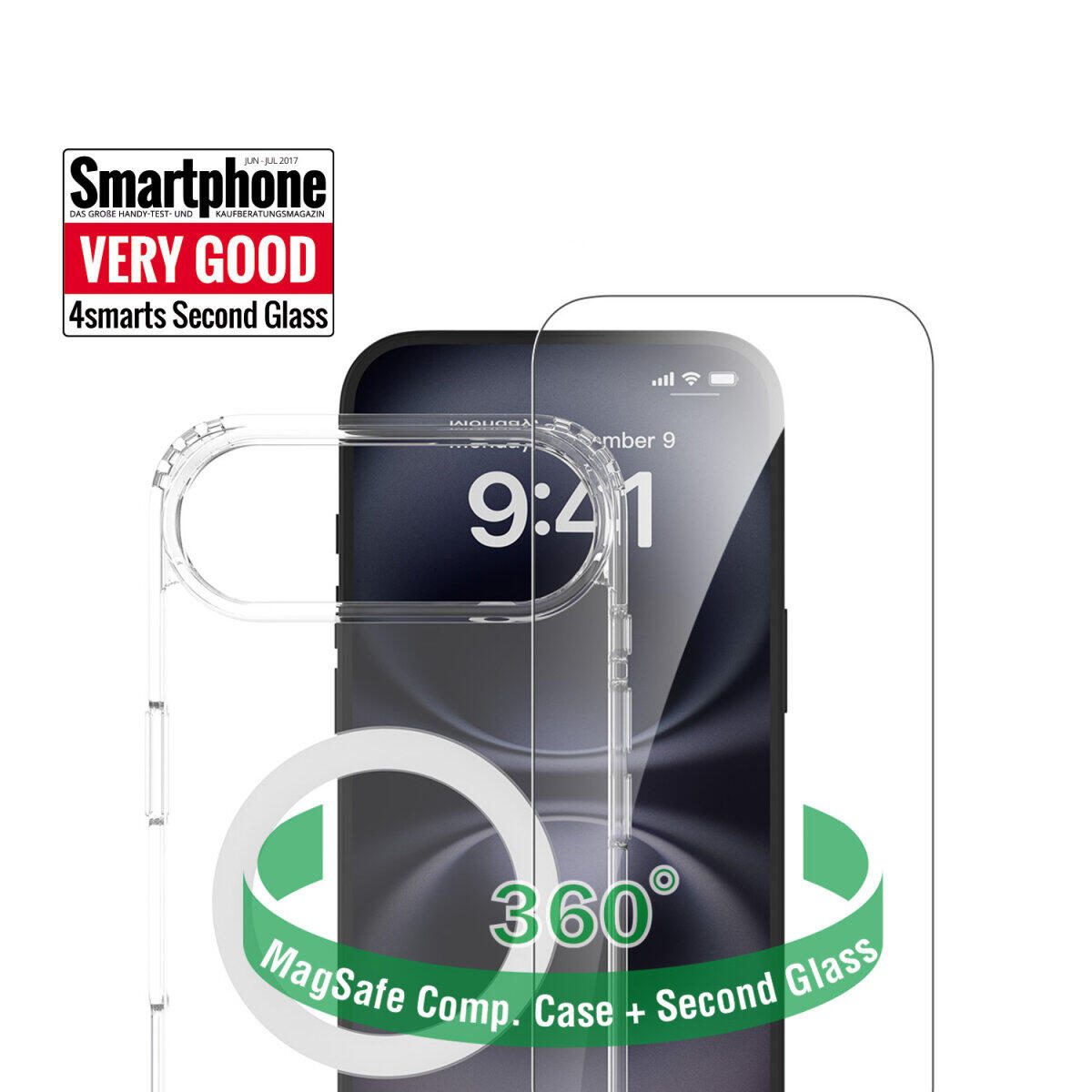 4smarts 360° Premium Protection Set für Apple iPhone Air MagSafe-kompatibel