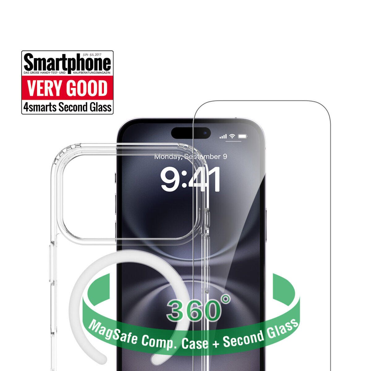 4smarts 360° Premium Protection Set für Apple iPhone 17 Pro MagSafe-kompatibel