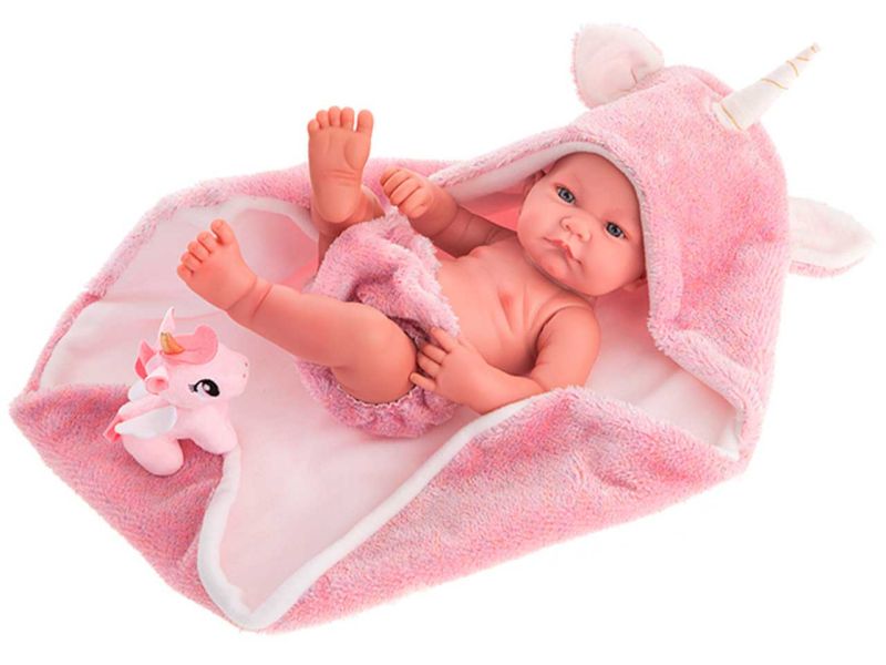 Antonio Juan Babypuppe »Recién Nacida Nica Unicornio«