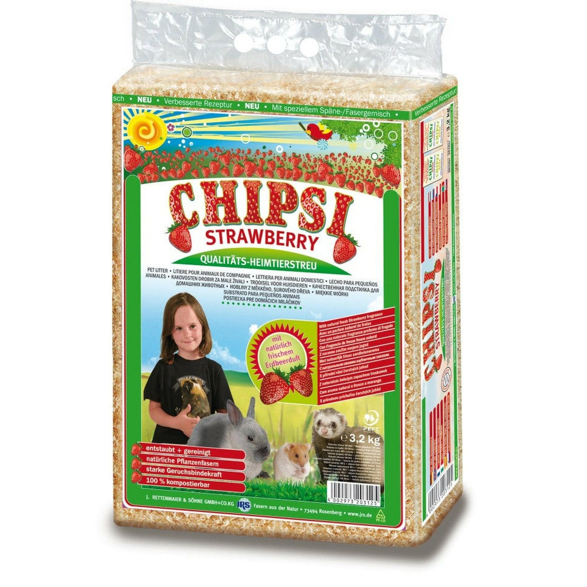 Chipsi Strawberry Hobelspäne 60l